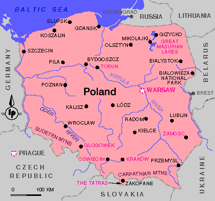 polish map